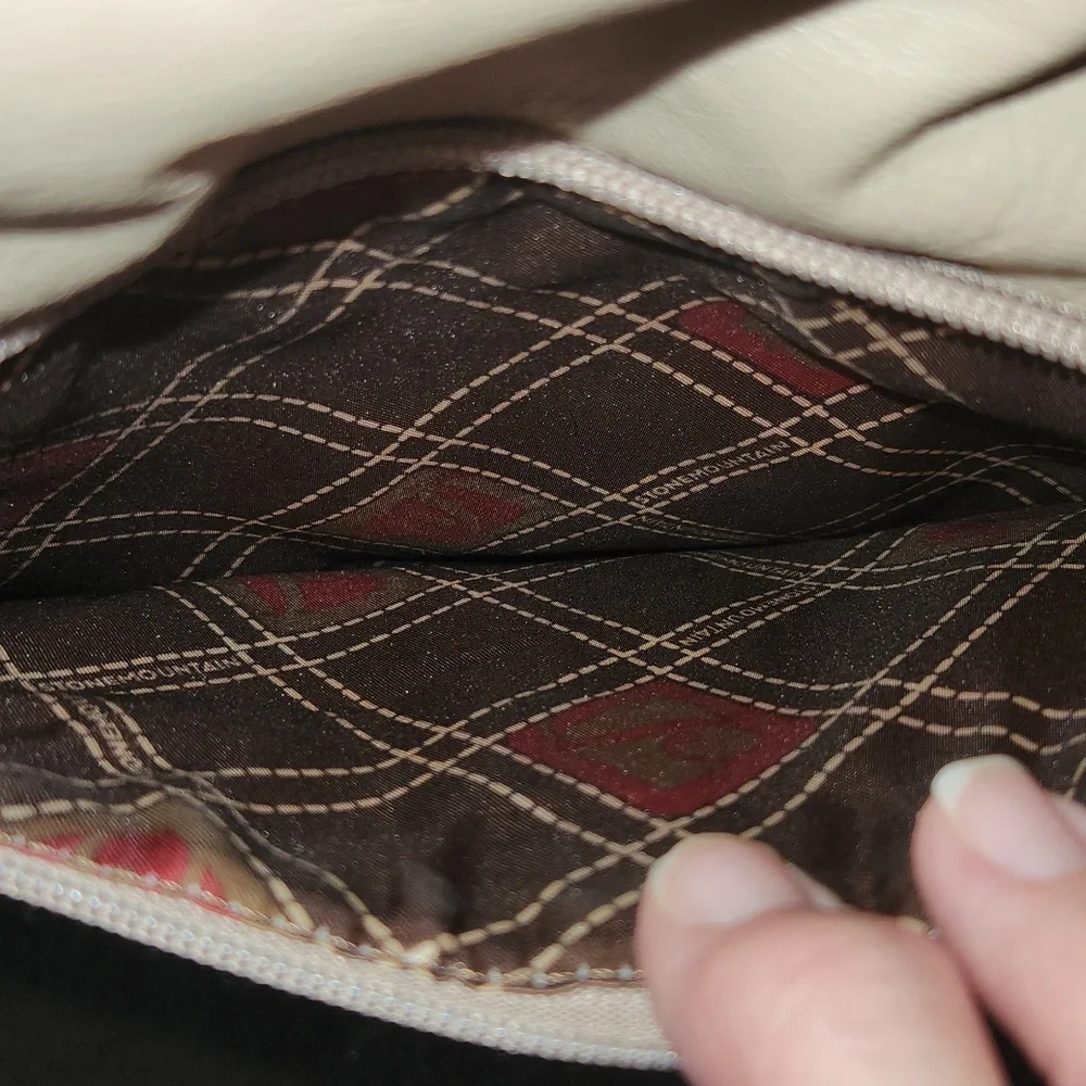 Leather Stone Mountain‎ Crossbody bag
